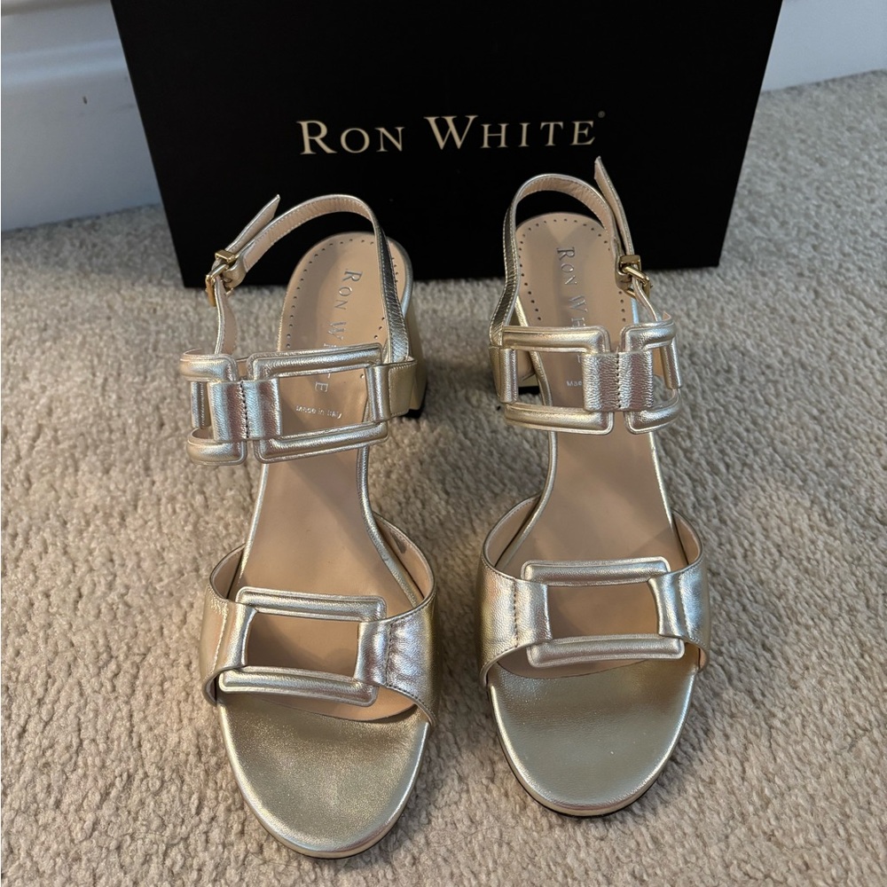 Ron White Block Heel